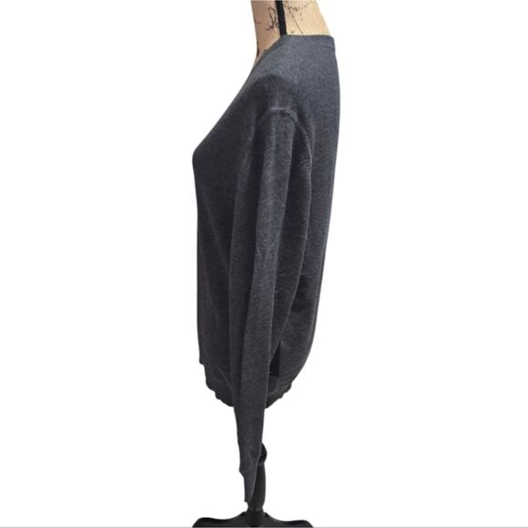 Life After Denim V-Neck Men's Gray Sweater Size XL NEW! - Picture 2 of 6